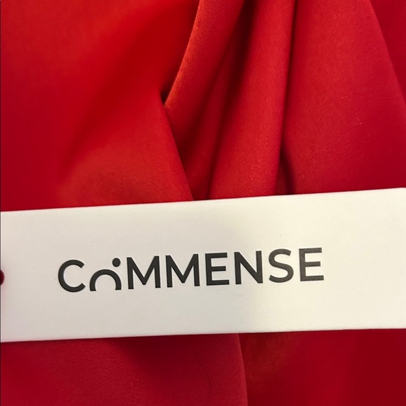 Commense Red Backless Dress - Picture 2 of 12